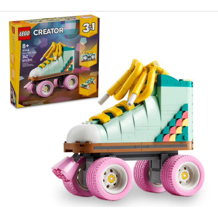 LEGO Creator 3v1 – retro kolieskové korčule